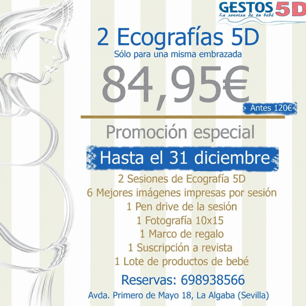 Ecografía 5D promoción